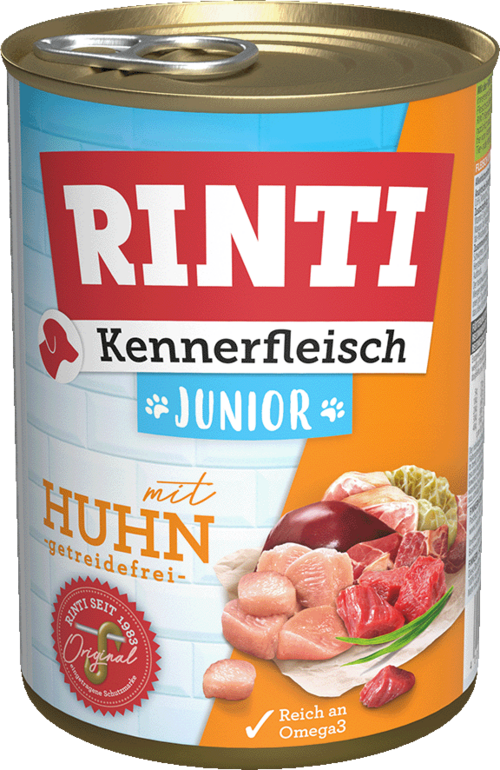 Rıntı Tavuklu Konserve Yavru Köpek Maması 400g