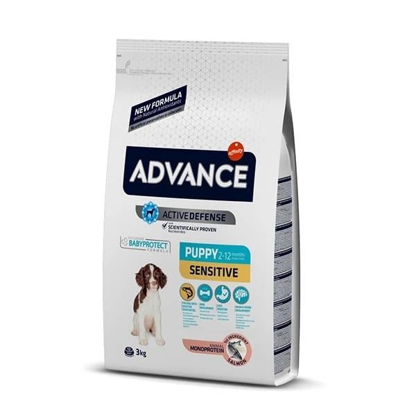 Advance Sensitive Somonlu Hassas  Yavru Köpek Maması 3kg