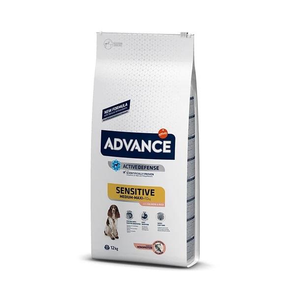 Advance Somonlu ve Pirinçli Hassas  Yetişkin Köpek Maması 12kg