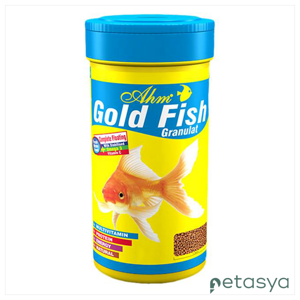 AHM Gold Fish Granulat Balık Yemi 100ml