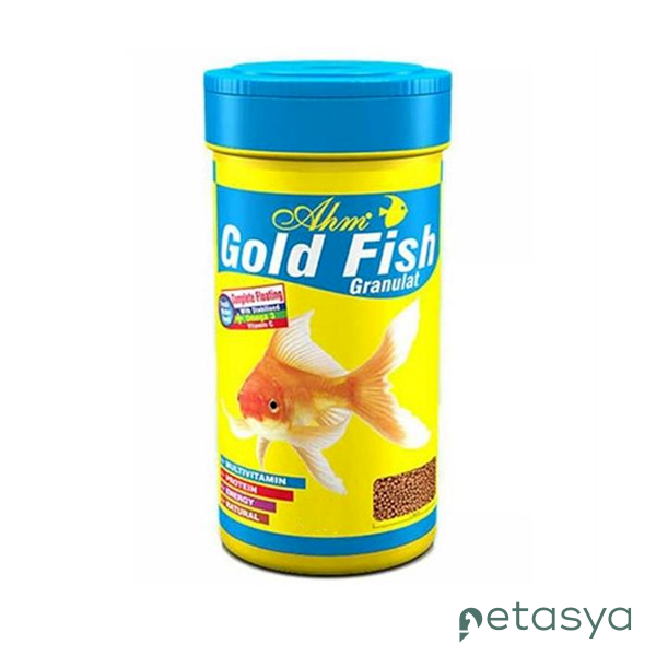 AHM Gold Fish Granulat Balık Yemi 250ml