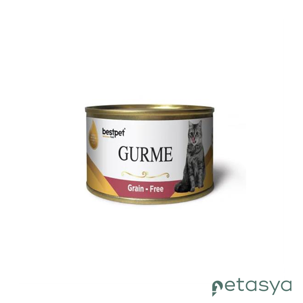 BestPet Gurme Jöle İçinde Kuzulu  Tahılsız Yetişkin Kedi Konservesi 100 Gr