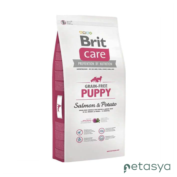Brit Care Tüm Irklar için Somonlu ve Patatesli  Tahılsız Yavru Köpek Maması 12kg