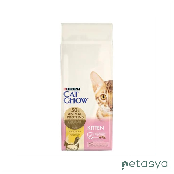 Cat Chow Kitten Tavuklu Yavru Kedi Maması 15 Kg