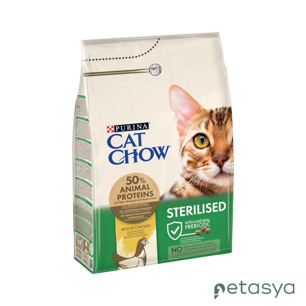 Cat Chow Tavuklu Kısırlaştırılmış Kedi Maması 3kg