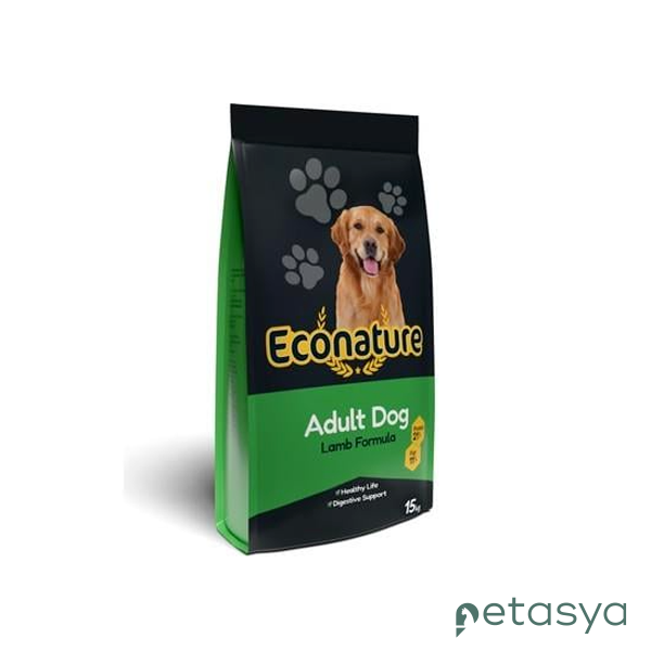 Econature Kuzu Etli Yetişkin Köpek Maması 15 Kg