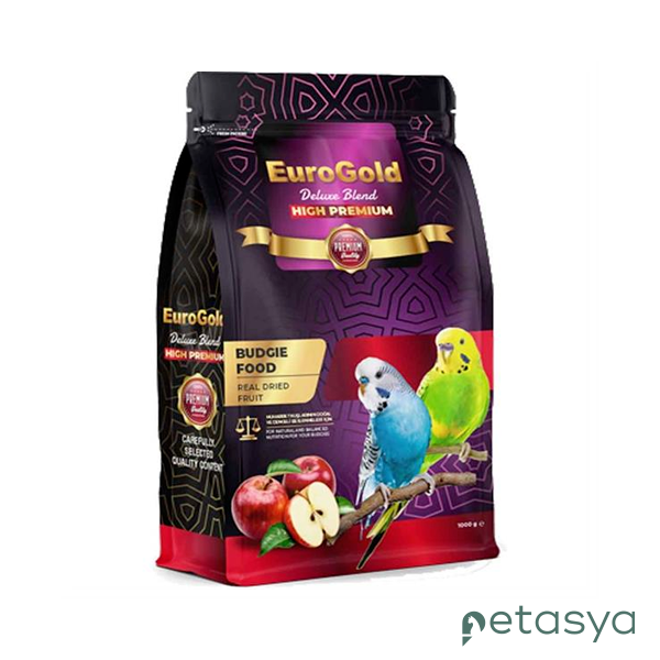 EuroGold Deluxe Elmalı Muhabbet Kuşu Yemi 1000gr
