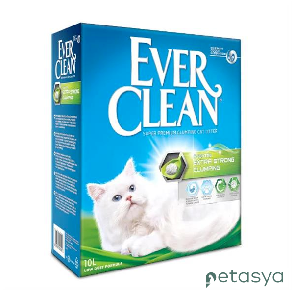Ever Clean Extra Strength Ekstra Güçlü  Kokulu Topaklanan Kedi Kumu 10 Lt