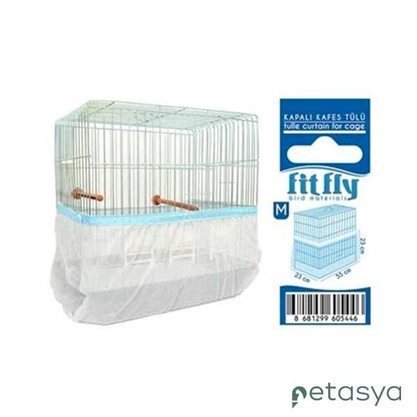 Fit Fly Altı Kapalı Kafes Tülü Salma L