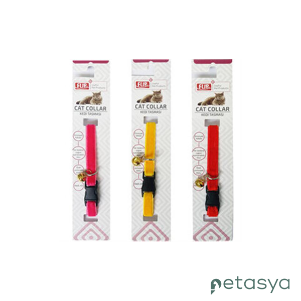 Flip Zilli Elegance Simli Kedi Boyun Tasması   (Karışık Renkli)