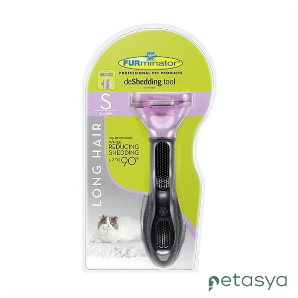 Furminator Uzun Tüylü Kedileler İçin Tarak[S]