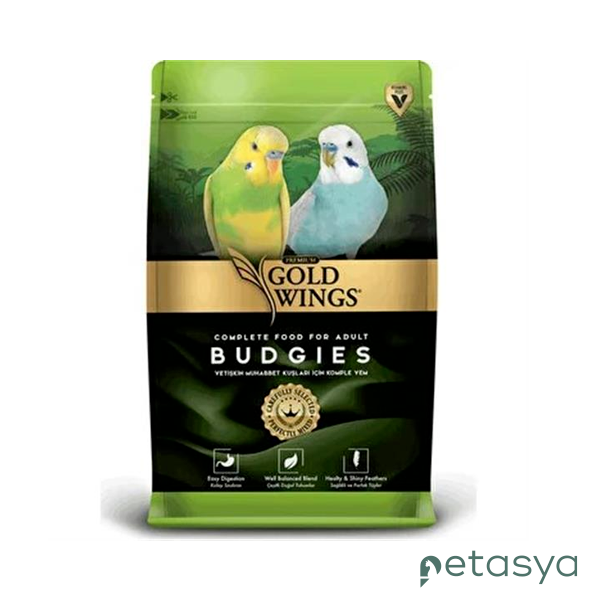 Gold Wings Premium Muhabbet Yemi 1 Kg