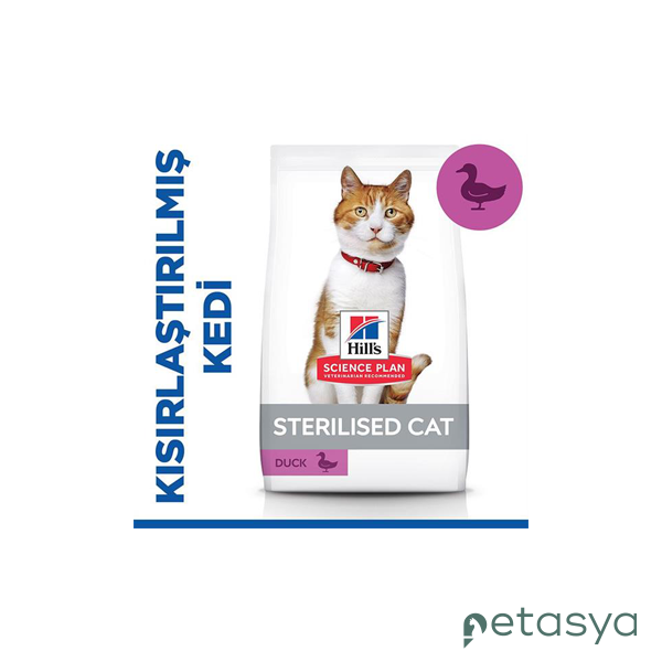 Hills Ördekli Kısırlaştırılmış Kedi Maması 3Kg