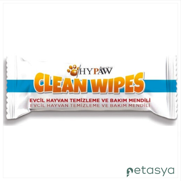 HYPAW Clean Wipes Kedi ve Köpekler için  Temizleme ve Bakım Mendili 30x30cm