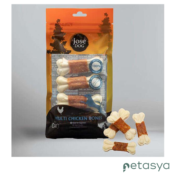 Jose Dog Tavuk Eti Sargılı Kemik Köpek Ödülü 90gr