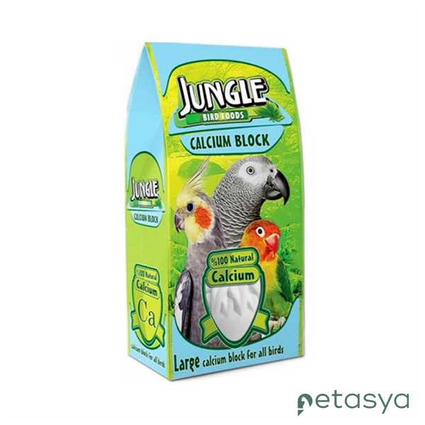 Jungle Kalsiyum Blok Gaga Taşı 3x4cm [L]