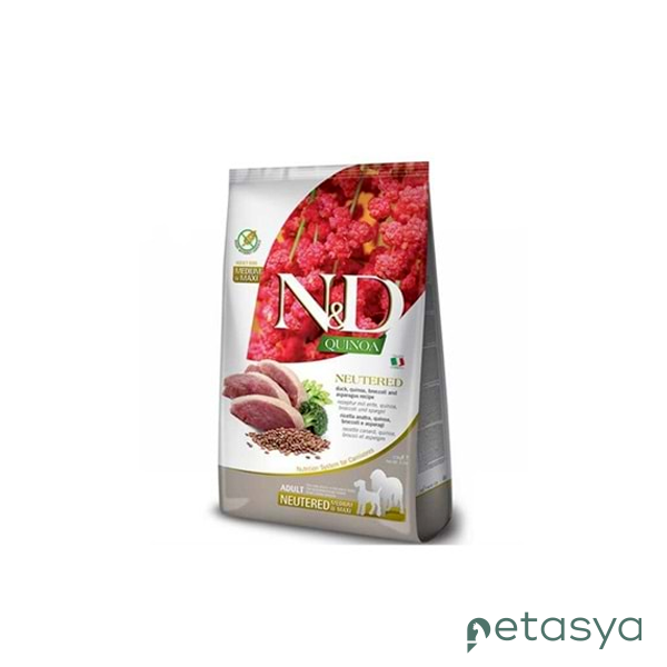 N&D Quinoa Ördekli Orta ve Büyük Irk  Kısırlaştırılmış Yetişkin Köpek Maması 2,5kg
