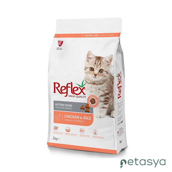 Reflex Tavuklu ve Pirinçli Yavru Kedi Maması 2kg