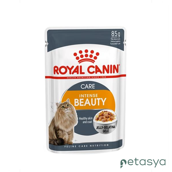 Royal Canin Intense Beauty Jöle İçinde  Yetişkin Kedi Konservesi 85gr