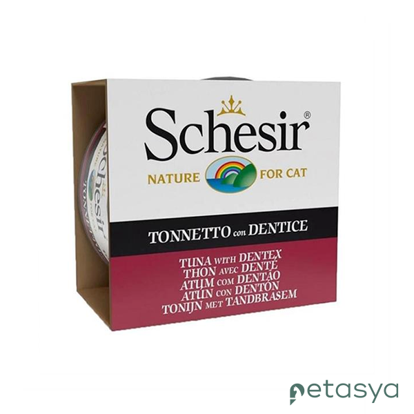 Schesir Jöle İçinde Ton Balıklı ve Sinarit Balıklı  Kedi Konservesi 85gr