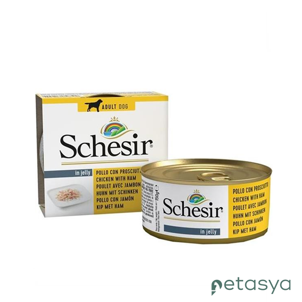 Schesir Tavuk Fileto & Domuzlu  Köpek Konserve 150 Gr