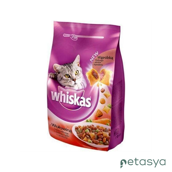 Whiskas Biftekli ve Havuçlu  Yetişkin Kedi Maması 1,4 Kg