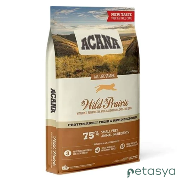 Acana Wild Prairie Tavuklu ve Balıklı Tahılsız   Kedi Maması 1,8kg