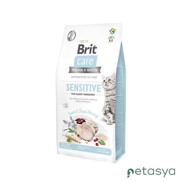 Brit Care Sensitive Hypo-Allergenic  Böcek Proteinli Tahılsız Yetişkin Kedi Maması 2 Kg
