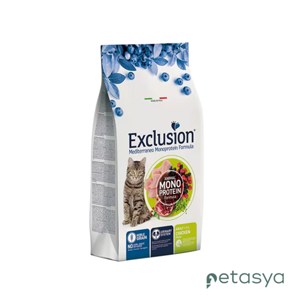 Exclusion Monoprotein Tavuklu ve Narlı  Düşük Tahıllı Yetişkin Kedi Maması 1,5kg