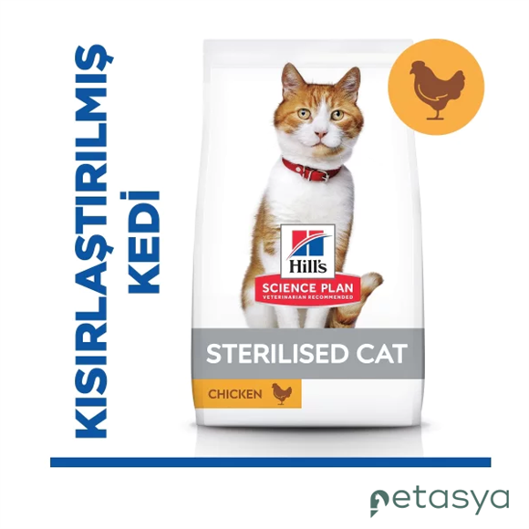 Hills Tavuklu Kısırlaştırılmış Kedi Maması 1,5 Kg