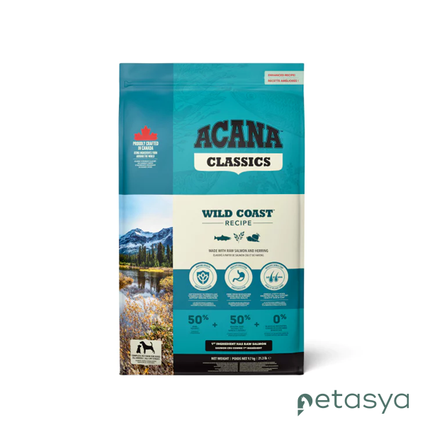 Acana Classics Wild Coast Balıklı Düşük Tahıllı   Köpek Maması 9,7kg