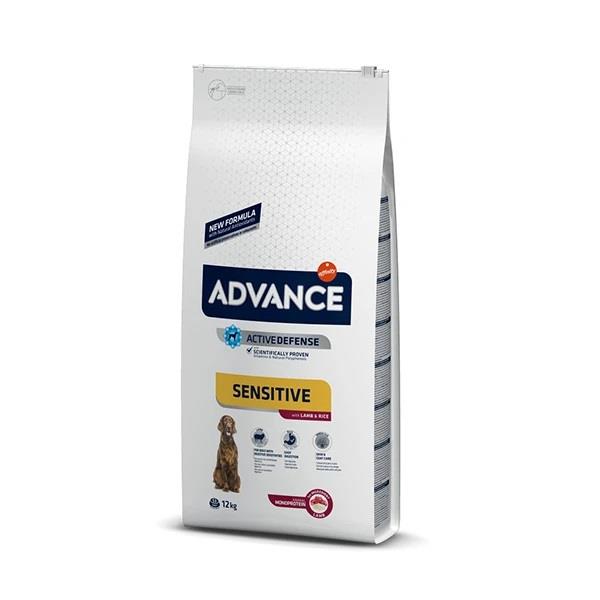 Advance Kuzu Etli ve Pirinçli Hassas   Yetişkin Köpek Maması 12kg