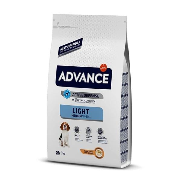 Advance Light Tavuklu ve Pirinçli Orta Irk  Yetişkin Köpek Maması 3kg