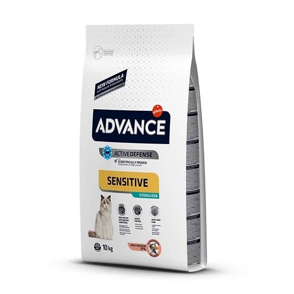 Advance Sensitive Somonlu Kısırlaştırılmış  Kedi Maması 10kg