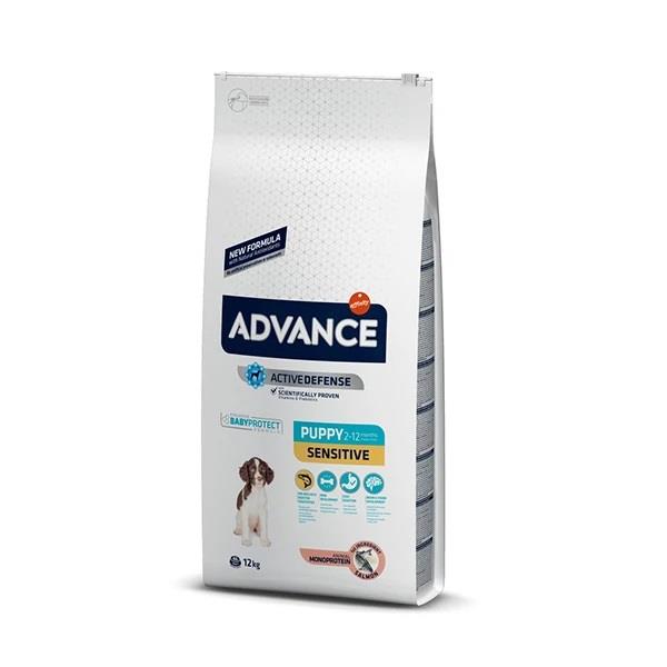 Advance Somonlu ve Pirinçli Hassas Sindirim   Sistemi için Yavru Köpek Maması 12kg