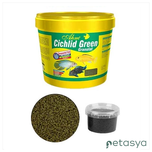 Ahm Cichlid Green Granulat Balık Yemi 3kg
