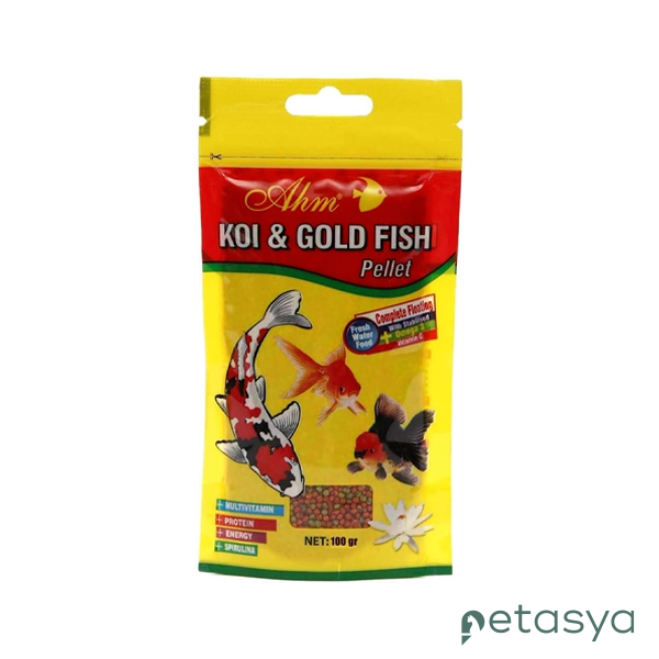 Ahm Koi Goldfish Pellet Balık Yemi 100ml