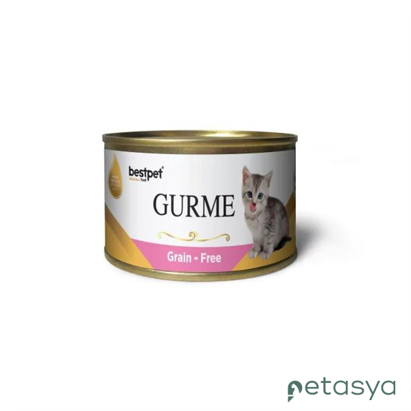 BestPet Gurme Jöle İçinde Tavuklu  Tahılsız Yavru Kedi Konservesi 100 Gr
