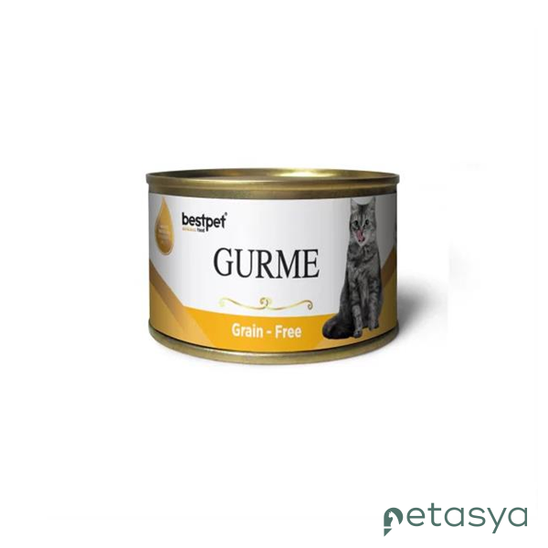 BestPet Gurme Jöle İçinde Tavuklu  Tahılsız Yetişkin Kedi Konservesi 100 Gr