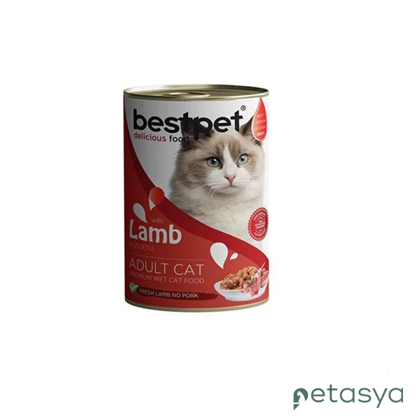 BestPet Kuzu Etli Yetişkin Kedi Konservesi 400 Gr