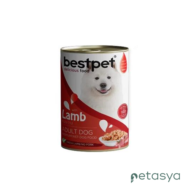 BestPet Kuzulu Yetişkin Köpek Konservesi 400gr