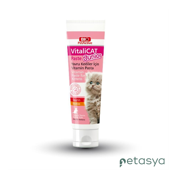 Bio PetActive Vitalicat Yavru Kediler İçin   Multi Vitamin Kedi Macunu 100ml