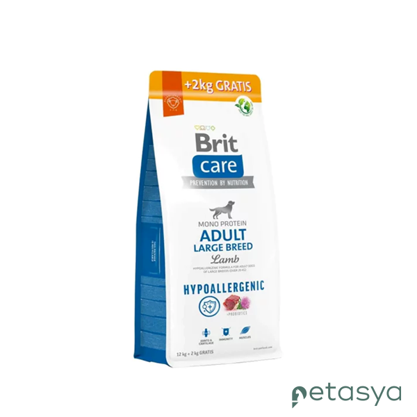Brit Care Hypo-Allergenic Kuzulu ve Pirinçli  Büyük Irk Yetişkin Köpek Maması 12 Kg