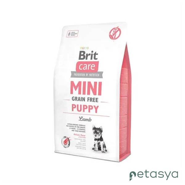 Brit Care Mini Kuzulu   Tahılsız Yavru Köpek Maması 2 Kg