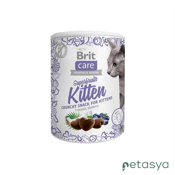Brit Care Superfruits   Hindistan Cevizli Ve Yaban Mersinli Yavru Kıtır Ödül Maması 100 Gr