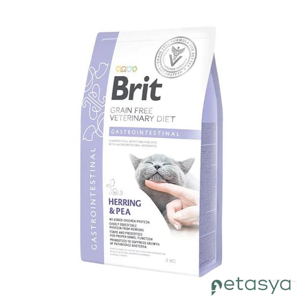 Brit Veterinary Diet Gastrointestinal  Sindirim Sistemi Destekleyici Tahılsız Kedi Maması 2 Kg