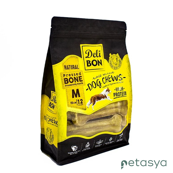 Delibon Deri Natural Press Kemik   15cm(12li)