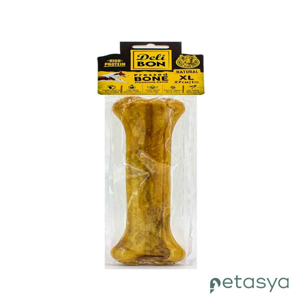 Delibon Deri Pres Kemik 27 CM M Boy  1 Lİ Paket Naturel