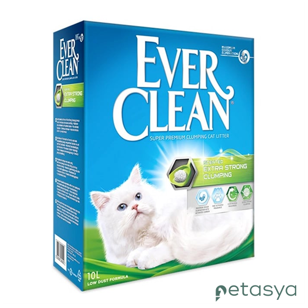Ever Clean Extra Strength Ekstra Güçlü  Kokulu Topaklanan Kedi Kumu 10 Lt