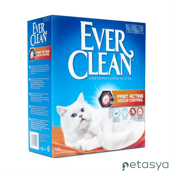 Ever Clean Fast Acting Doğal Bitki Özlü  Hızlı Topaklanan Kedi Kumu 10 Lt